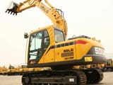 2026 SDLG E6125F crawler excavator, rear three-quarter view