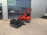 2024 Thaler 1220 mini excavator, front three-quarter view
