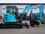 2025 Airman AX55U-7 mini excavator, side view