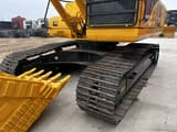 2022 Komatsu PC200 crawler excavator lower chassis and bucket view