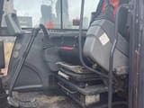 2020 Doosan DX60 crawler excavator interior cab view