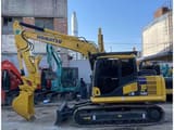 2024 Komatsu PC130 crawler excavator, side profile view