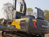 2023 Volvo EC210 crawler excavator rear three-quarter view