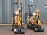 2021 Caterpillar 300.9D mini excavator front view