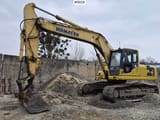2006 Komatsu PC240LC-8 crawler excavator, side profile view