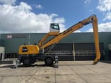 2017 Liebherr LH50M material handler, side view