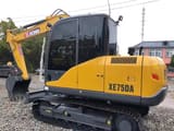 2023 XCMG XE75DA mini excavator, side view