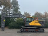 2025 Volvo EC260 crawler excavator, side profile view