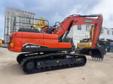 2019 Doosan DX225LCA crawler excavator, side view