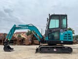 2022 Toko 35 mini excavator, side view