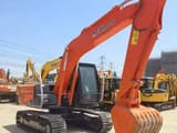 2020 Hitachi ZX120 crawler excavator, side view