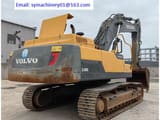 2021 Volvo EC480DL crawler excavator rear three-quarter view