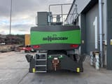 Rear view of a 2022 Sennebogen 818-E material handler