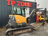 2020 Volvo ECR50D mini excavator, side view