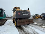 2014 Volvo EW140D wheel excavator, rear view