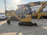 2022 Caterpillar 301.7 mini excavator side view