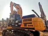 Caterpillar 340D crawler excavator, side view