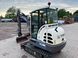 2014 Terex TC 35 mini excavator, rear three-quarter view