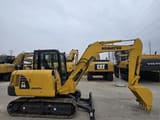 2023 Komatsu PC56 mini excavator, side view