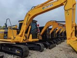 2024 Komatsu PC110 crawler excavator, side view