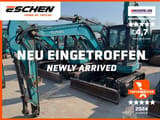 2016 Kubota KX057-4 mini excavator, front three-quarter view