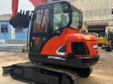 2023 Doosan DX60-9C mini excavator, side view