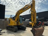 2019 Komatsu PC138US crawler excavator, side view