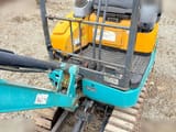 2020 Kubota U15-3 mini excavator operator station view