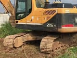 2018 Hyundai R215LC-9 crawler excavator, side view