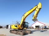 2014 JCB JS290LC crawler excavator, side profile view