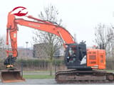 2018 Hitachi ZX225 crawler excavator side view