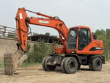 2016 Doosan DH150W-7 wheel excavator, side view