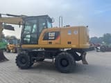 2020 Caterpillar M320F wheel excavator, side profile view