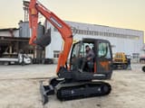 2023 Doosan DX60-9C crawler excavator side view