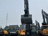 2026 Hyundai HX340HD crawler excavator, front view