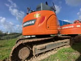 2017 Doosan DX140LCR-5 crawler excavator rear view