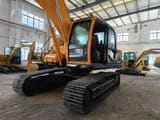 Hyundai R220LC-9S crawler excavator, front three-quarter view