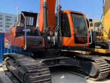 Doosan DX340LC-9C crawler excavator, side view