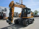 2023 Liebherr A916 Litronic wheel excavator, front three-quarter view