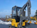 2024 NEX N18 mini excavator, front three-quarter view