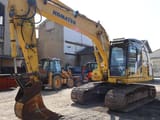 2011 Komatsu PC190-8 crawler excavator, front three-quarter view