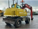 2004 Atlas 1305 M wheel excavator, rear three-quarter view