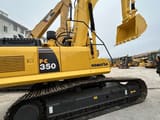 2021 Komatsu PC350LC-8 crawler excavator side view
