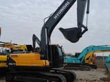 2022 Hyundai R225VS crawler excavator, side view