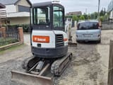 2015 Bobcat E25EM mini excavator, rear view