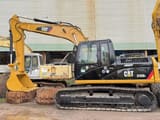 2019 Caterpillar 315D2 crawler excavator, side profile view