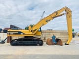 2001 Caterpillar 330BL MH crawler excavator side view