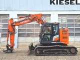 2022 Hitachi ZX135US-7 crawler excavator side view