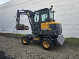2020 Volvo EW60E wheel excavator, side profile view
