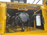 2022 Komatsu PC300-7 crawler excavator engine compartment view